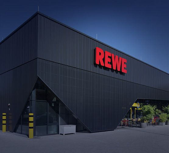 REWE MARKT Kuppenheim / Baden Württemberg